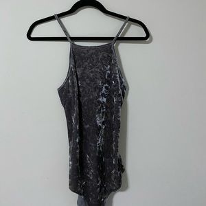 Crushed Velvet Bodysuit